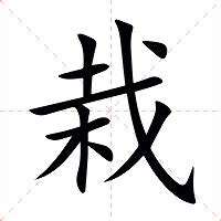 栽造詞|栽：栽的意思/造詞/解釋/注音